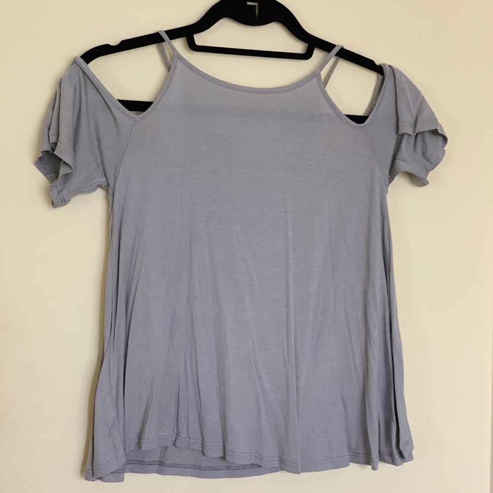Garage Off-The-Shoulder Tank tee